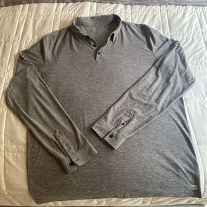 Men’s vuori long sleeve polo